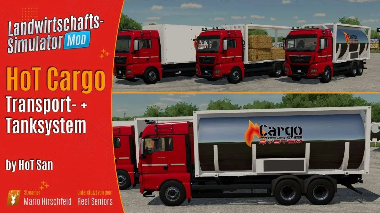 HoT Cargo System v1.0 FS22 FS22 Mod Free Download