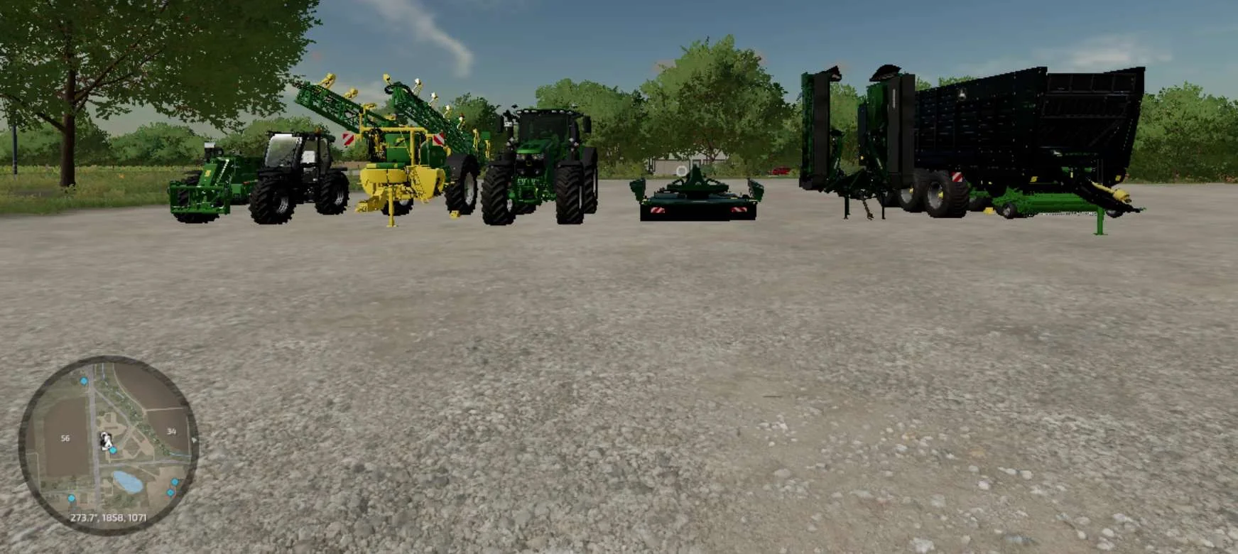 John Deere Pack v1.0 FS22 FS22 Mod Free Download