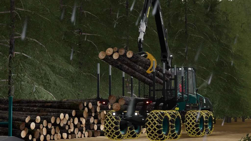 Komatsu Forwarder Pack v1.0.1.1 FS22 FS22 Mod Free Download