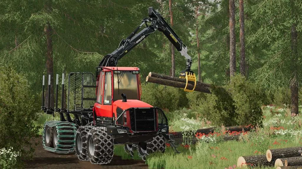 Komatsu Forwarder Pack v1.1 FS22 FS22 Mod Free Download