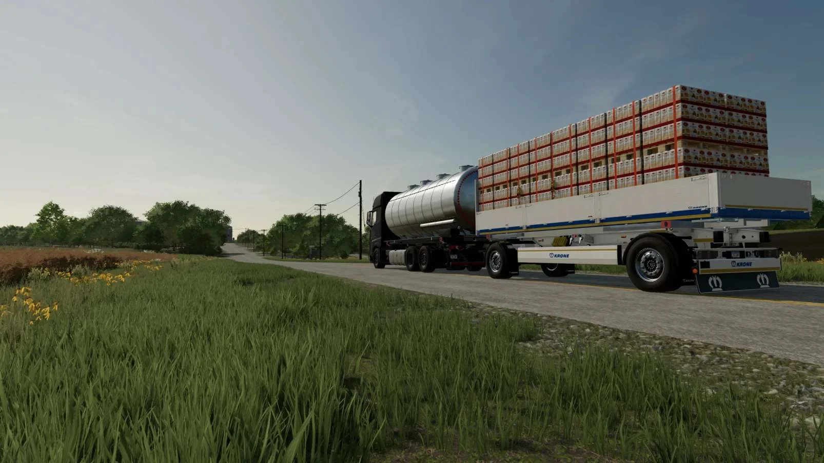 Krone Swap Bodies Pack v1.6 FS22 FS22 Mod Free Download