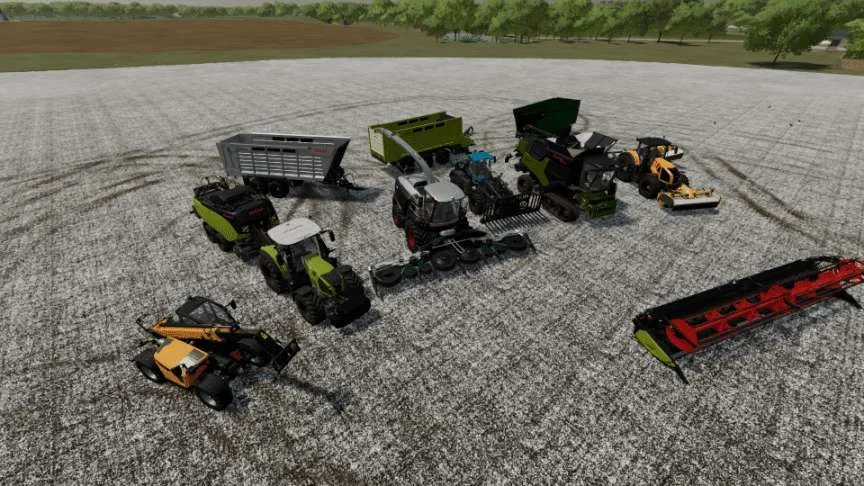 LU:GS Claas Special Pack v1.0 FS22 FS22 Mod Free Download