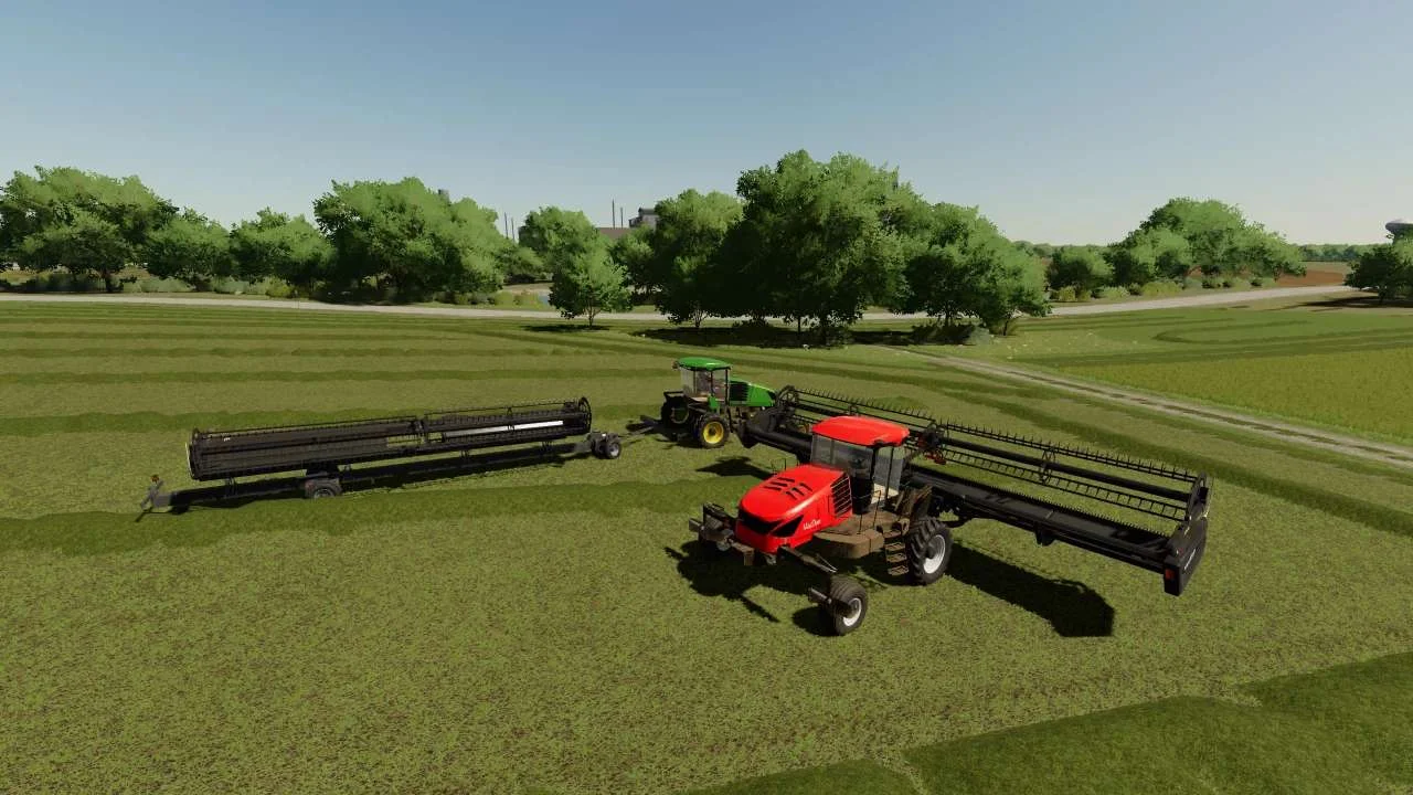 Macdon Swather Pack v1.0 FS22 FS22 Mod Free Download