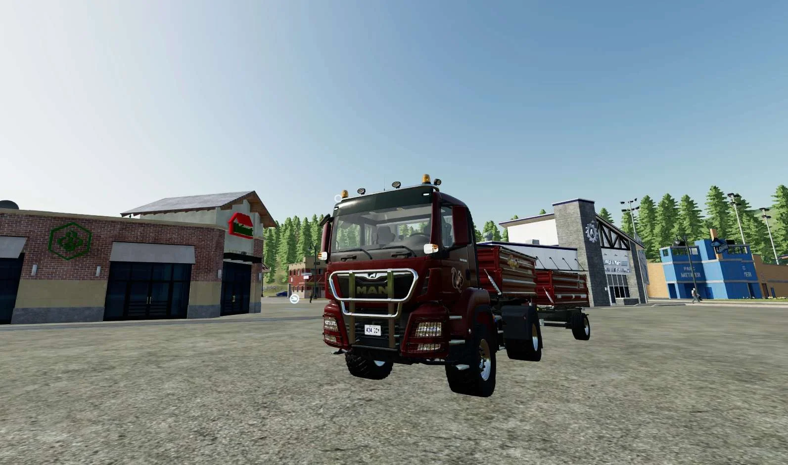 Man TGS 18500 Tipper Pack v1.0 FS22 FS22 Mod Free Download