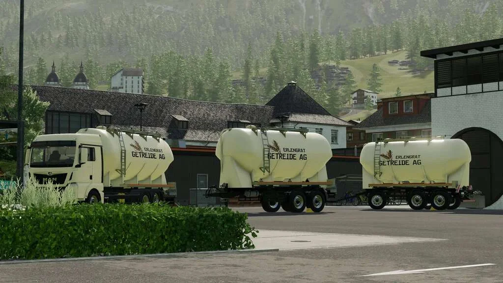 MAN TGX Silo Pack v1.0 FS22 FS22 Mod Free Download