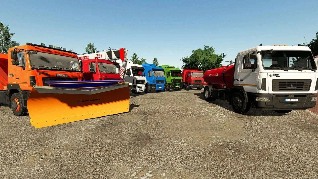 Maz Pack v1.3 FS22 FS22 Mod Free Download