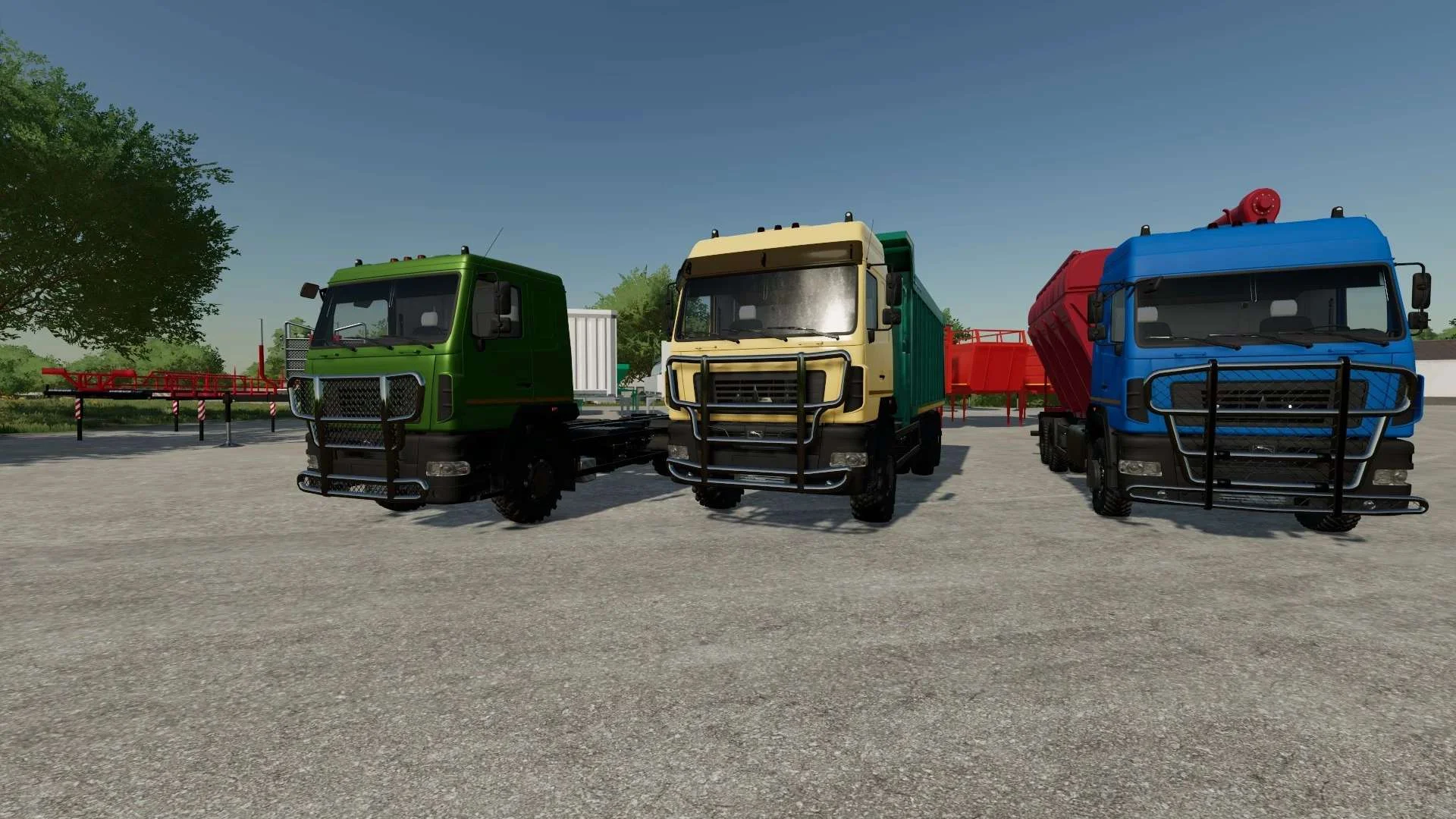 MAZ Pack v2.0 FS22 FS22 Mod Free Download