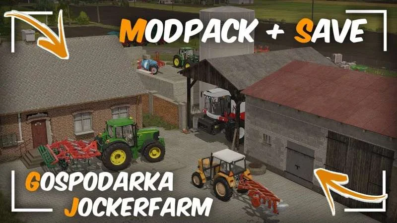 MEGA SAVE & MODPACK Zdziechow v1.0 FS22 FS22 Mod Free Download