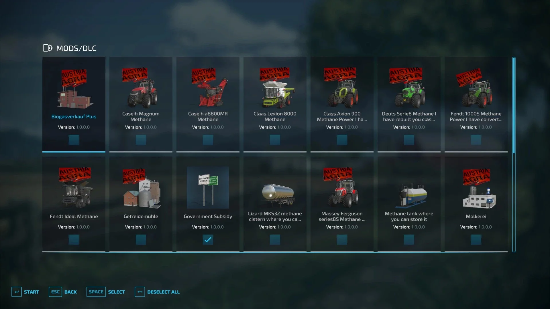 Methan Pack v1.1 FS22 FS22 Mod Free Download