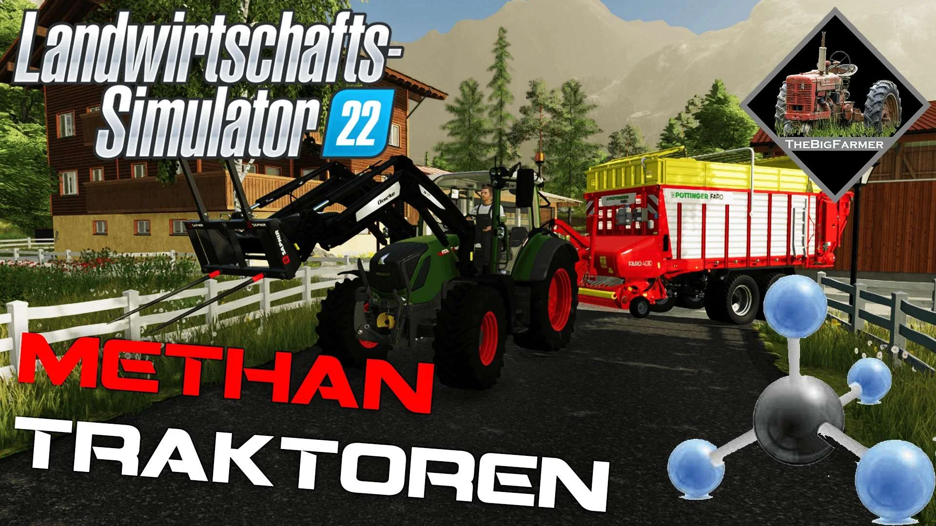 Methan Traktoren Pack v1.0 FS22 FS22 Mod Free Download