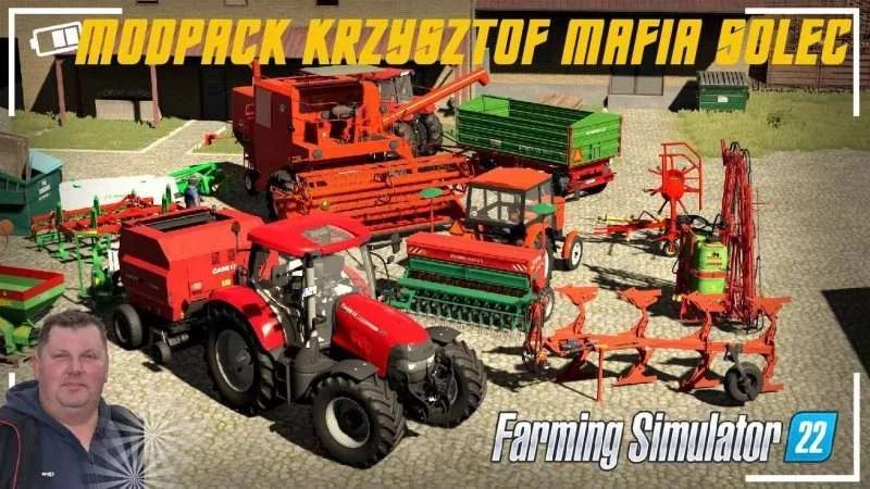 Modpack Krzysztof MafiaSolec v1.0 FS22 FS22 Mod Free Download