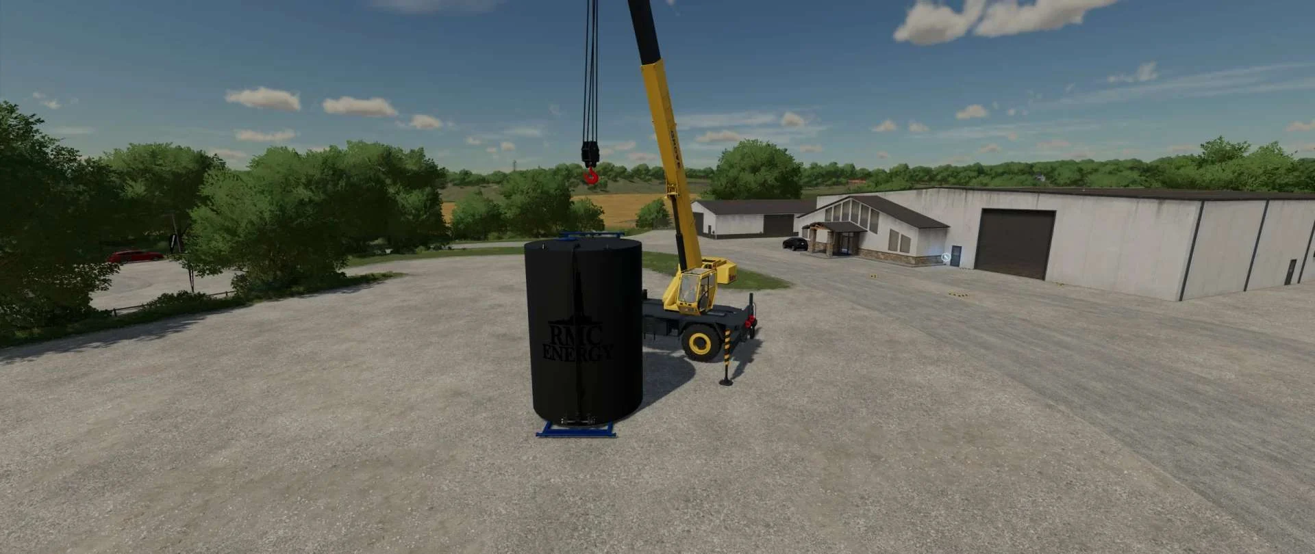 Oilfield Storage Tanks v1.0 FS22 FS22 Mod Free Download