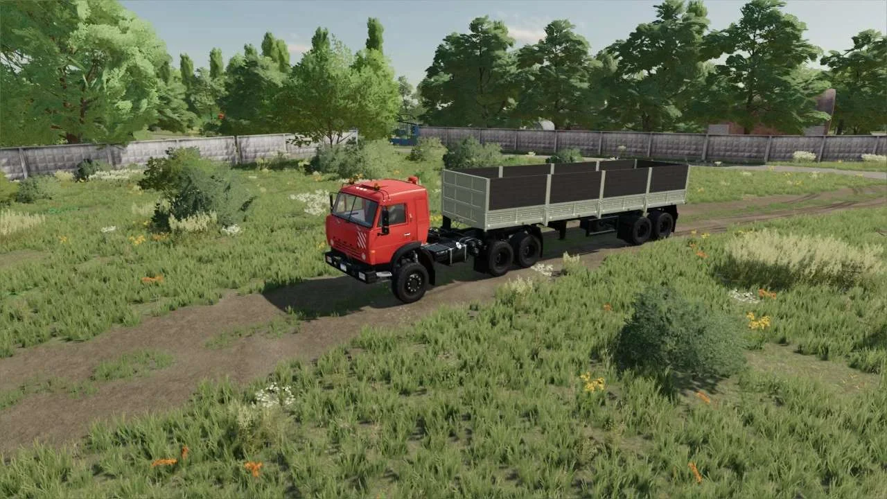 Pack Kamaz / Nefaz / Tonar v1.0 FS22 FS22 Mod Free Download