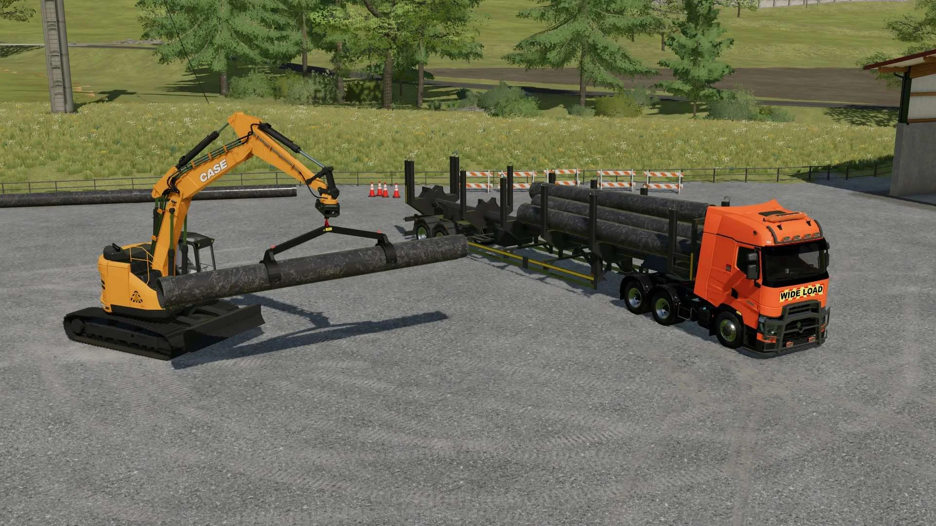 Pipe Layer Pack v1.0 FS22 FS22 Mod Free Download
