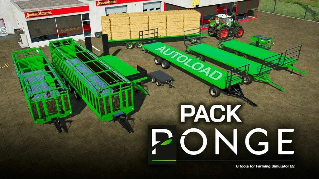 Ponge Pack v1.0 FS22 FS22 Mod Free Download