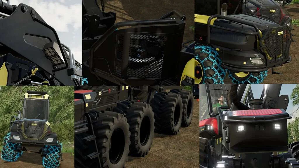 Ponsse Harvester Pack v1.1 FS22 FS22 Mod Free Download