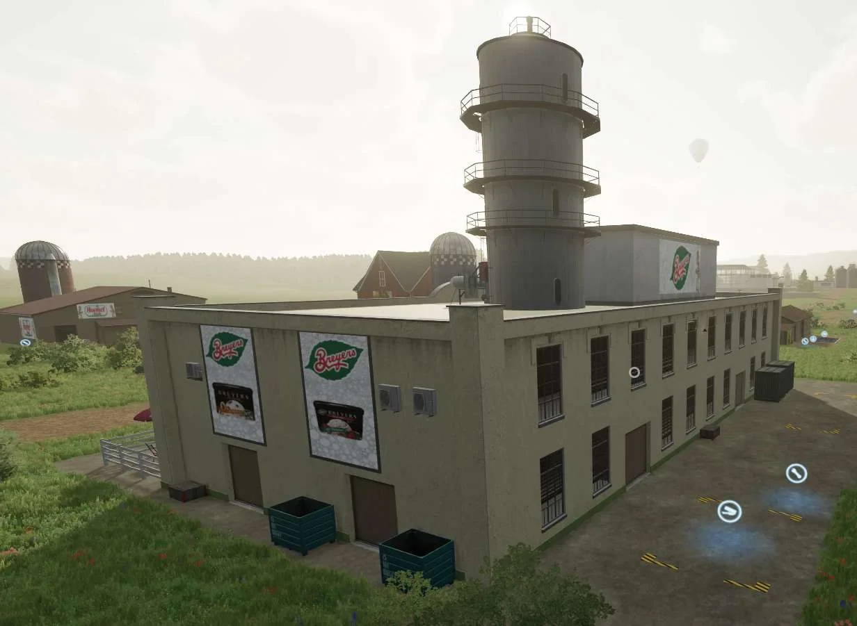 Ricci Icecream Factory V1.0 FS22 FS22 Mod Free Download