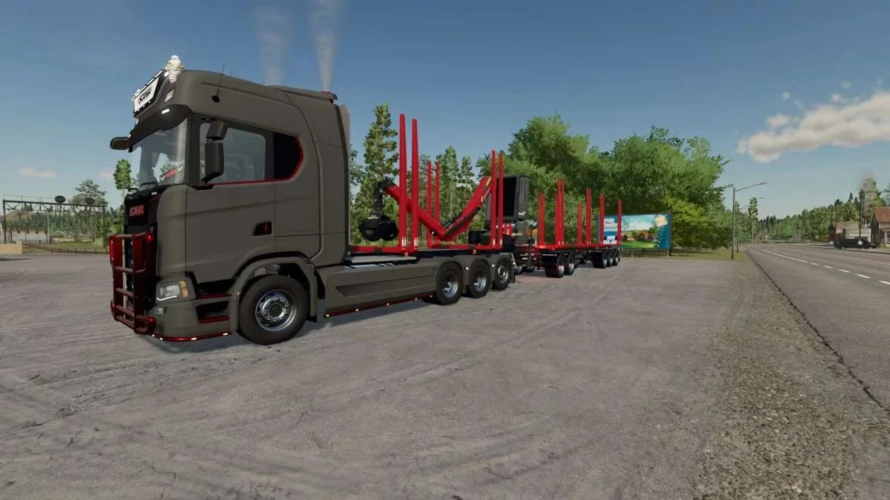 Scania S Swap Body Pack v1.0.2.2 FS22 FS22 Mod Free Download