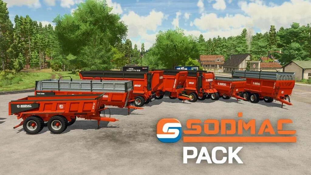 Sodimac Pack v1.0 FS22 FS22 Mod Free Download