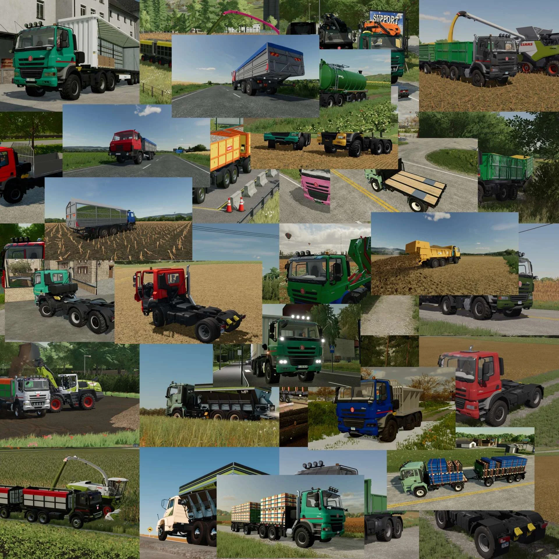 Tatra Trucks Pack v1.0 FS22 FS22 Mod Free Download