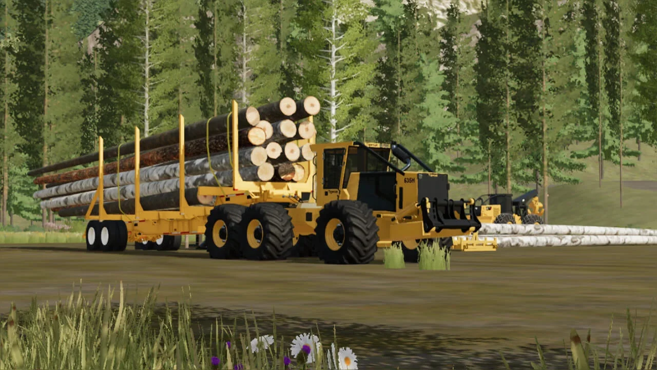 TIGERCAT SKIDDER PACK V1.0 FS22 FS22 Mod Free Download