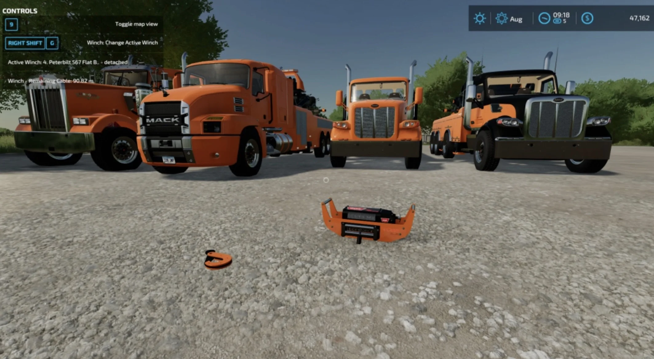 Tow/Winch Pack v1.0 FS22 FS22 Mod Free Download