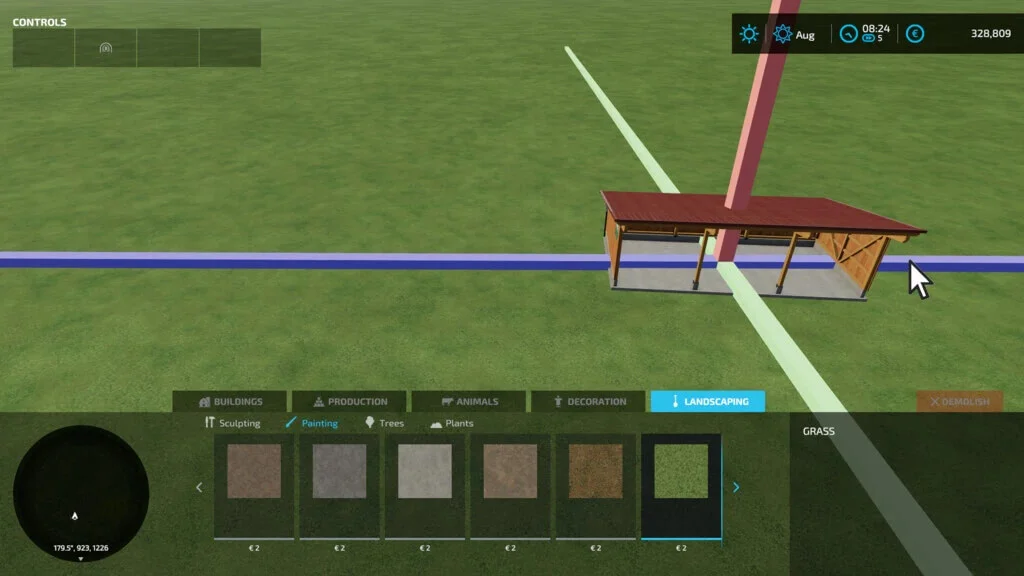 Move Placeables v1.0 FS22 FS22 Mod Free Download