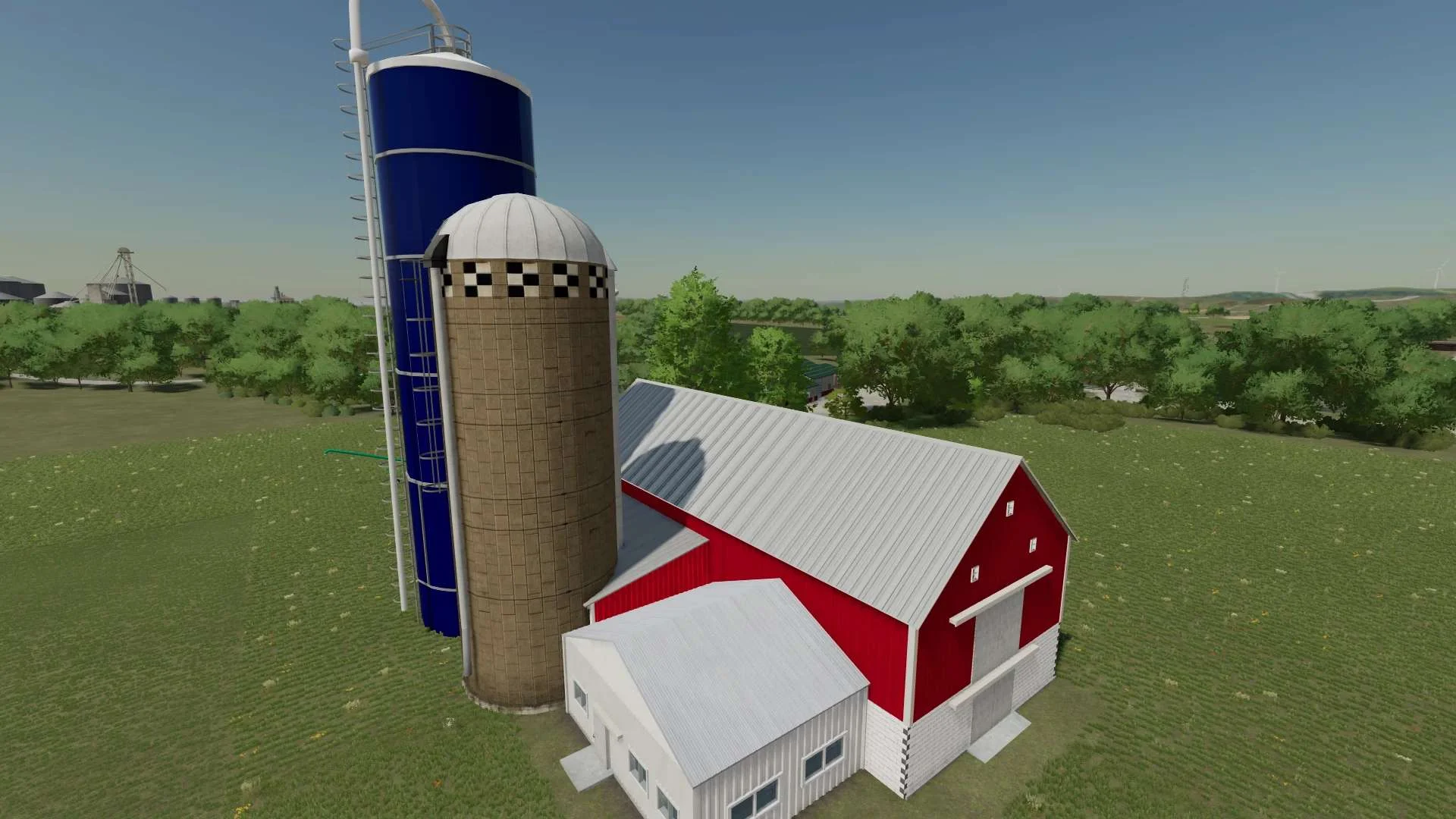 Placeable TMR Mixing Silos v1.0 FS22 FS22 Mod Free Download