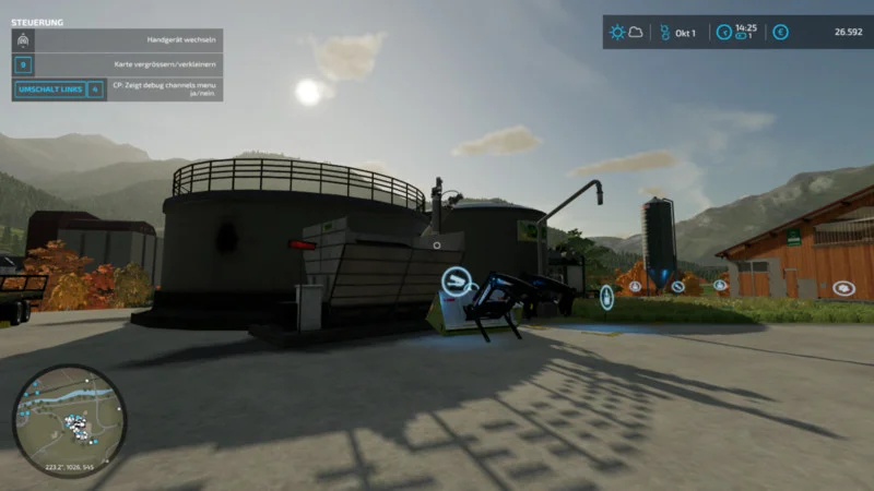 Small BGA 100KW V1.0 FS22 FS22 Mod Free Download
