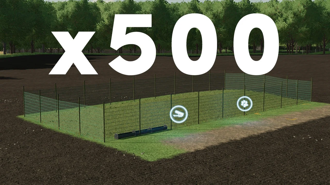 Small XXL enclosure V1.0 FS22 FS22 Mod Free Download