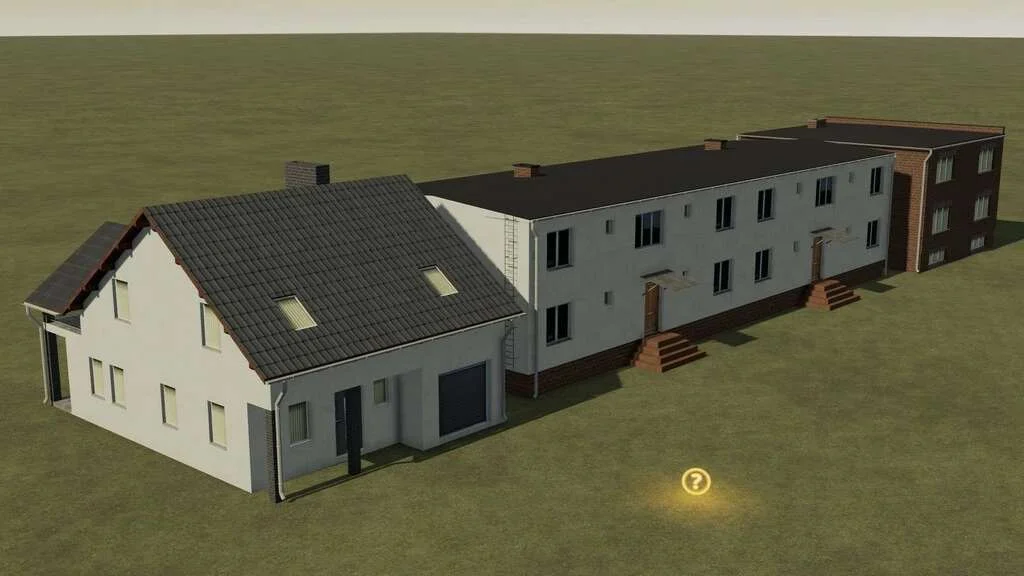 Pack Of Three Houses (Prefab) v1.0 FS22 FS22 Mod Free Download