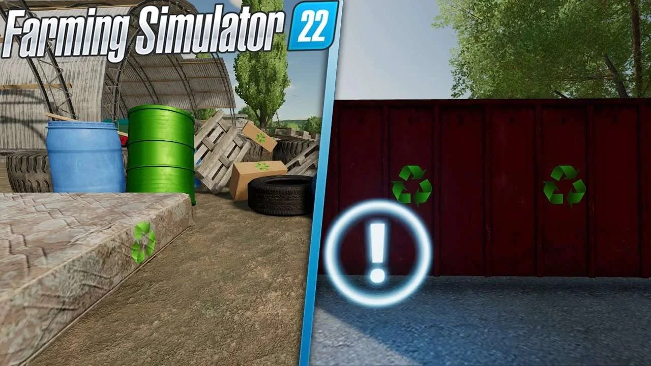 Recycling Of Waste (Prefab) v1.0 FS22 FS22 Mod Free Download