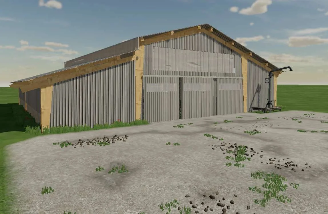 Stabulation Prefab v1.0 FS22 FS22 Mod Free Download