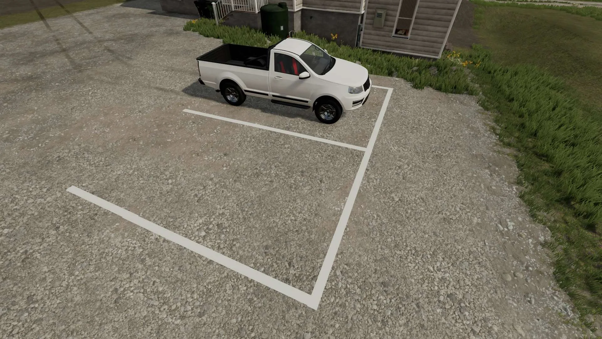 White Lines (Prefab) v1.0 FS22 FS22 Mod Free Download
