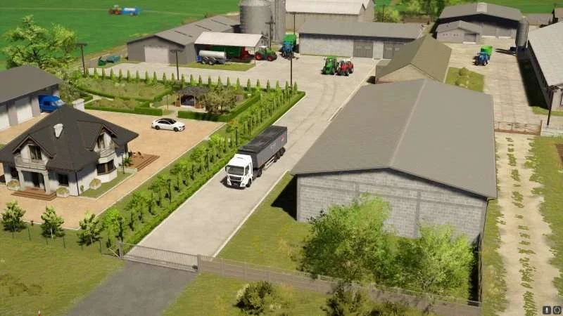 Large Polish Farm Savegame v1.0 FS22 FS22 Mod Free Download