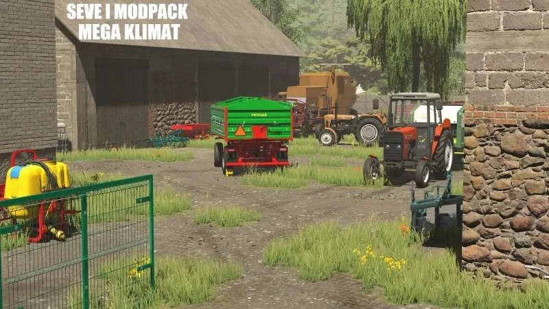 MEGA SAVE & MODPACK Brzozowka v1.0 FS22 FS22 Mod Free Download