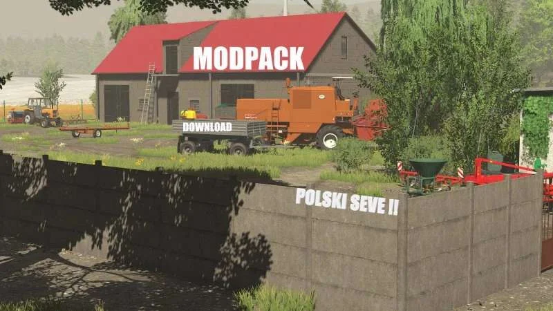MEGA SAVE & MODPACK BRZOZÓWKA v1.0 FS22 FS22 Mod Free Download
