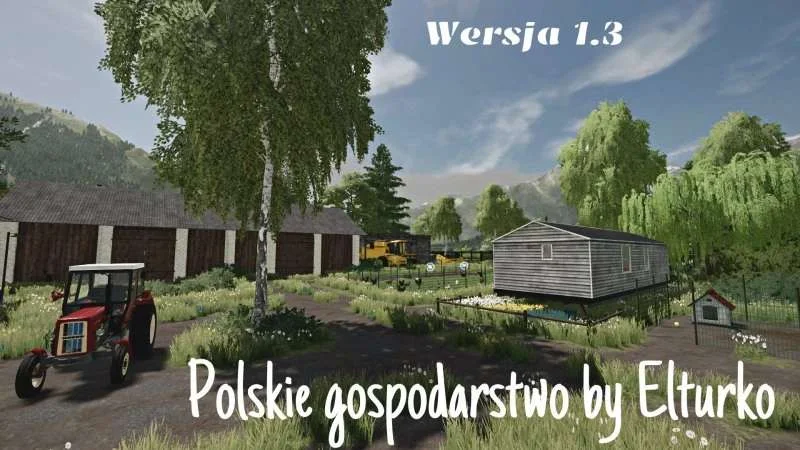 POLSKIE GOSPODARSTWO v1.3 FS22 FS22 Mod Free Download