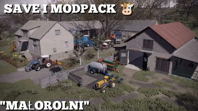 Save I MODPACK MALOROLNI v1.0 FS22 FS22 Mod Free Download