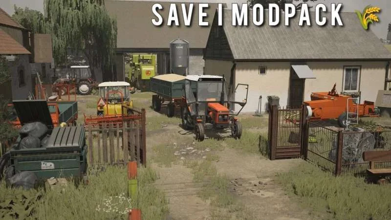 SAVE I MODPACK Wrzosy v1.0 FS22 FS22 Mod Free Download