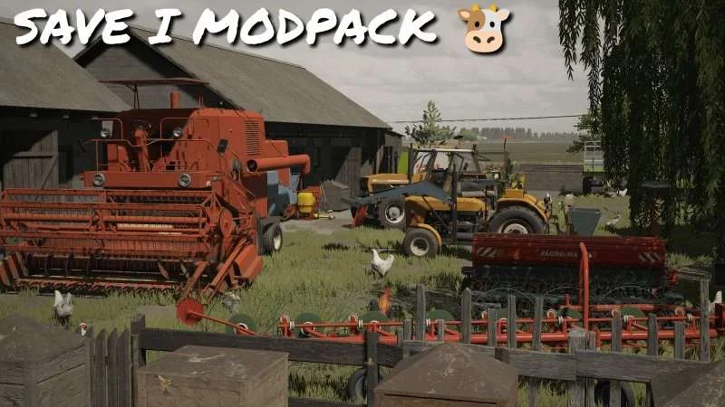 SAVE MODPACK Szpakowo v1.0 FS22 FS22 Mod Free Download