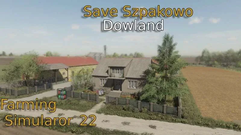 Save Szpakowo v1.0 FS22 FS22 Mod Free Download