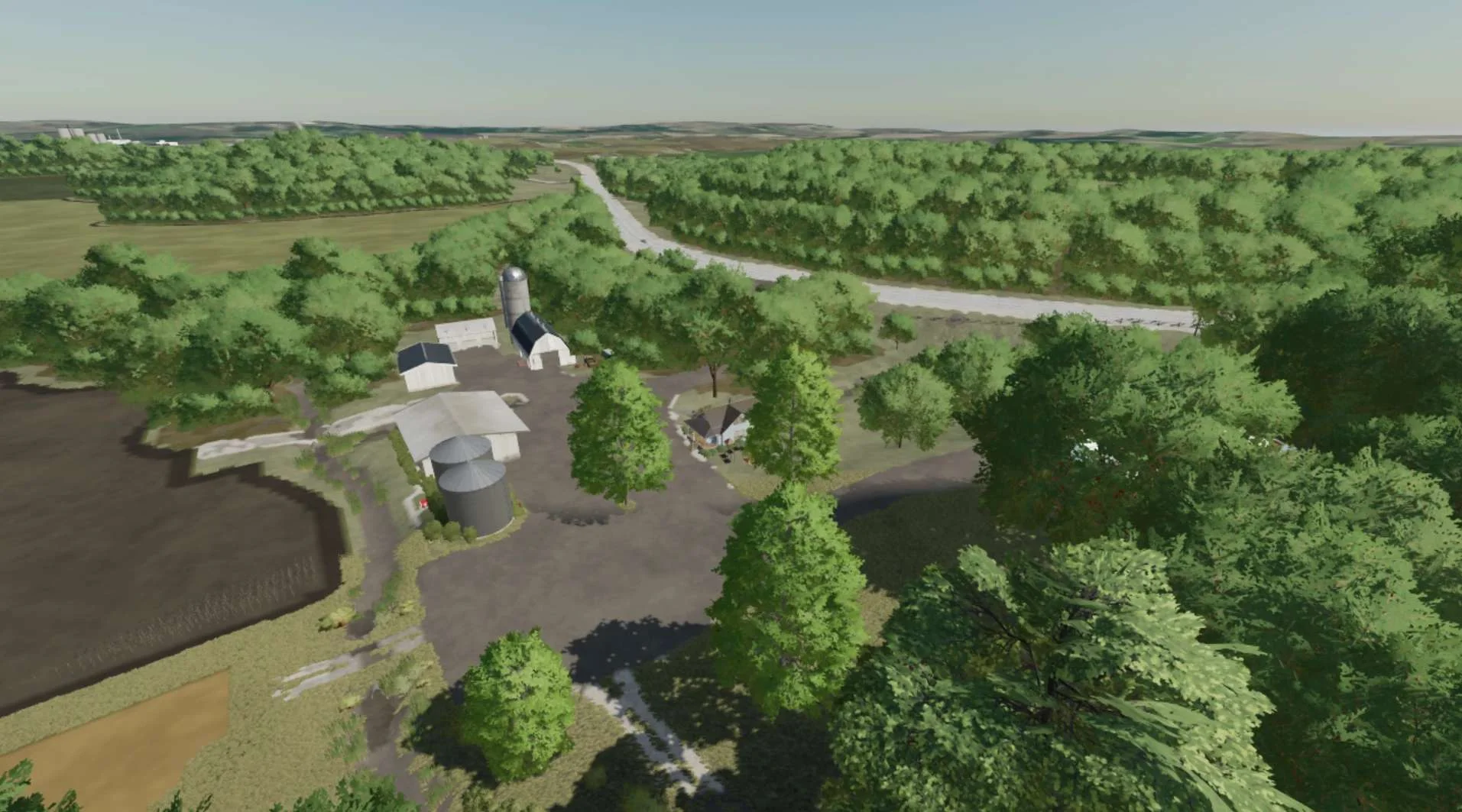 Save the abandon farm. Taheton County Save game v1.0 FS22 FS22 Mod Free Download