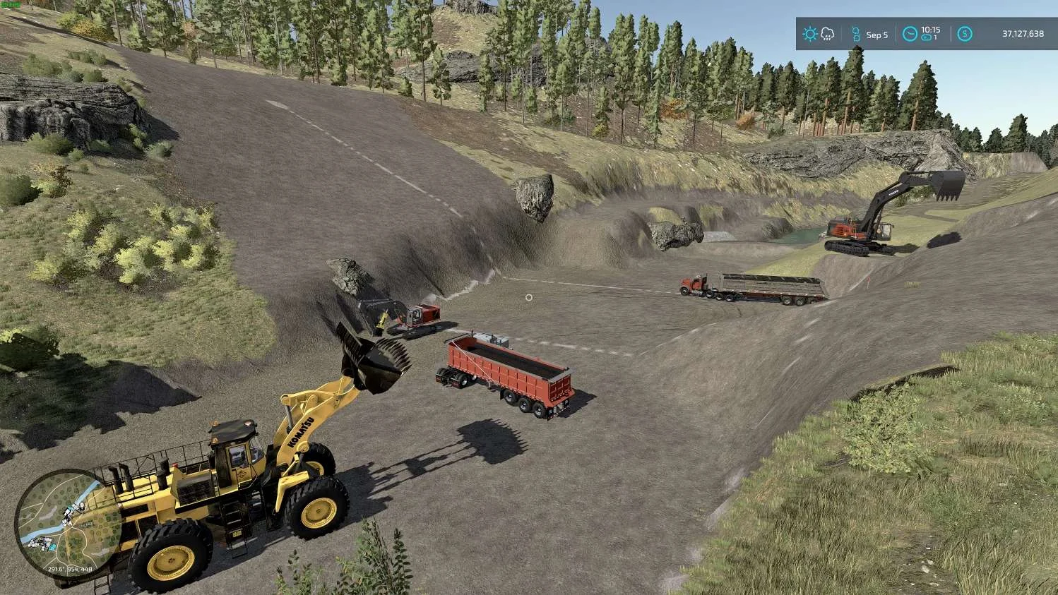 Silverrun Forest Hydroelectric Dam v1.0 FS22 FS22 Mod Free Download