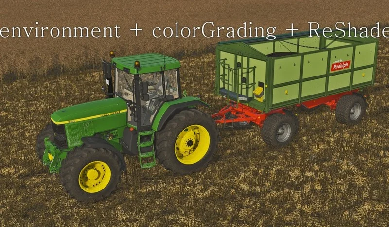 Environment + colorGrading + ReShade V1.0 FS22 FS22 Mod Free Download