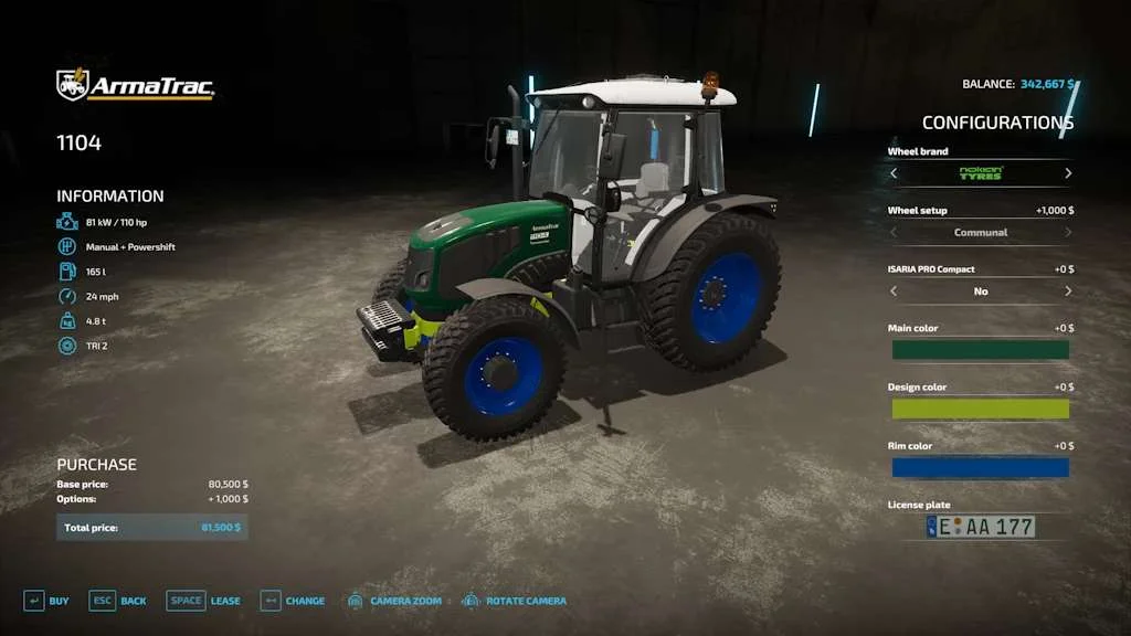 Armatrac 1104 Rust Edition v1.0 FS22