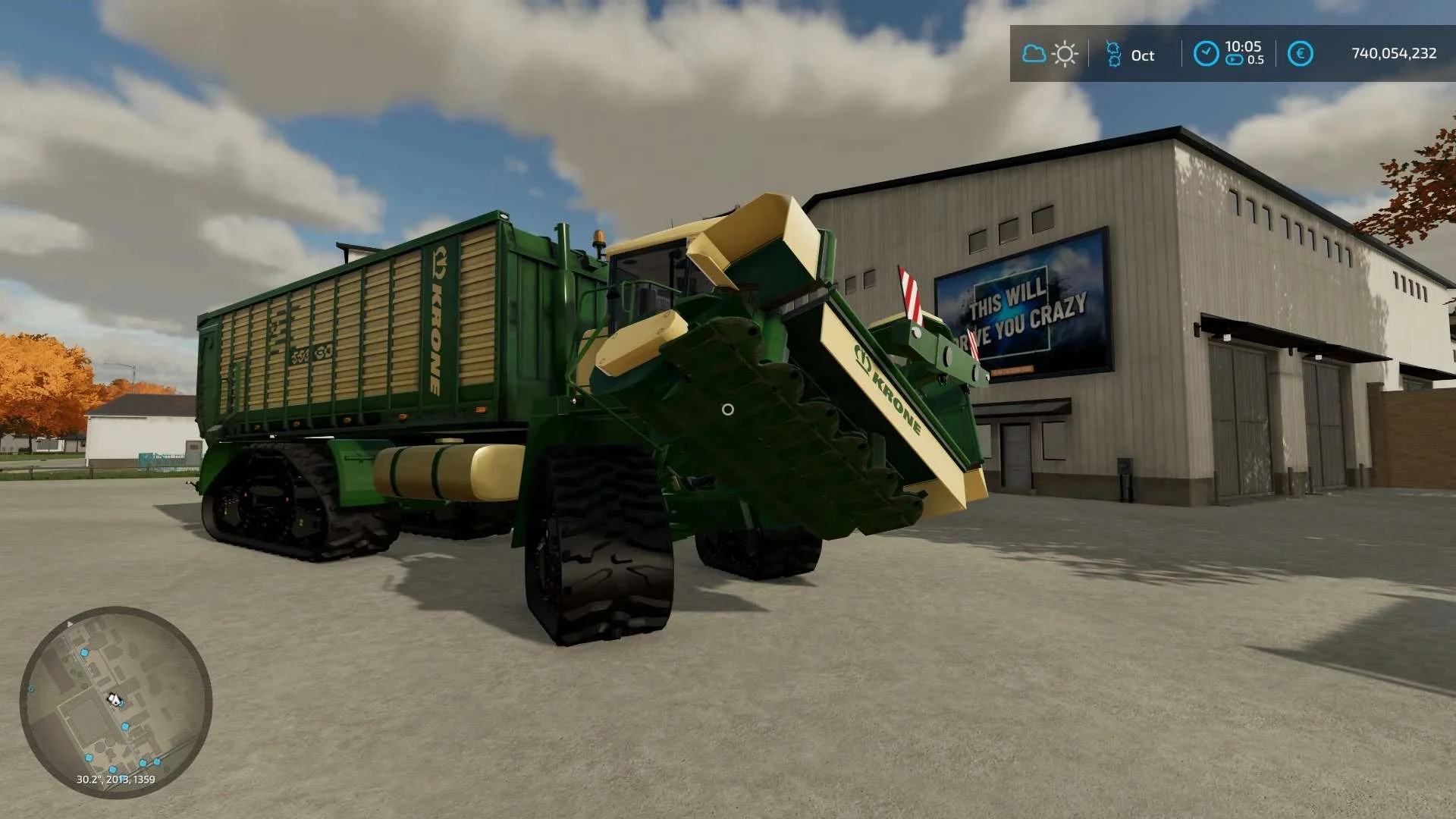 BIG ZX550GD Mower With Forage Wagon v1.0 FS22 FS22 Mod Free Download