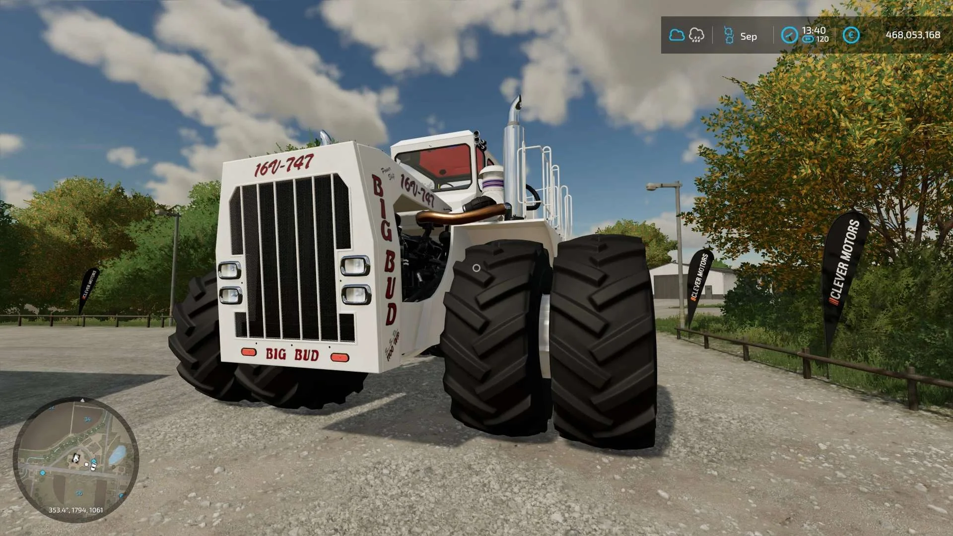 BigBud 747 v1.1 FS22 FS22 Mod Free Download