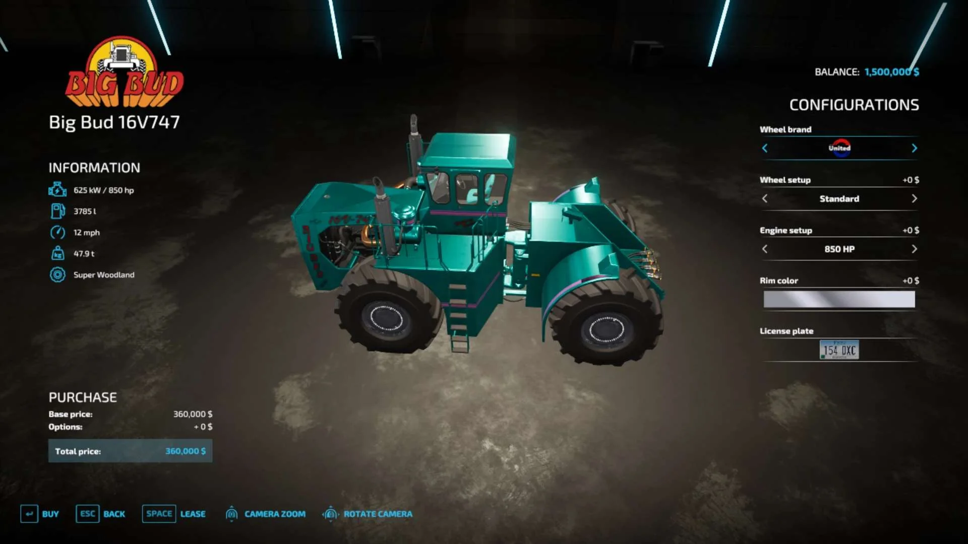 BigBud Fixed v2.0 FS22 FS22 Mod Free Download