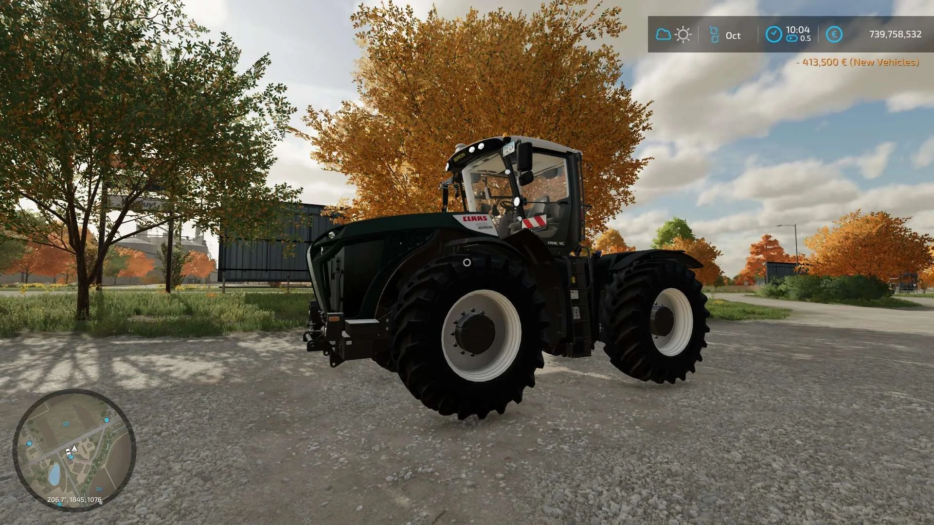 BP Xerion Trac Vc 4500 5000 v2.0 FS22 FS22 Mod Free Download